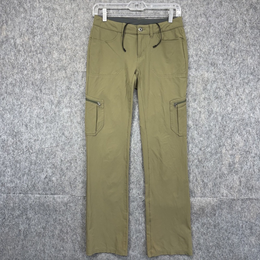 Patagonia Pants Womens 0 Green Tribune Cargo Nylon Gorpcore Drawstring‎ Hike